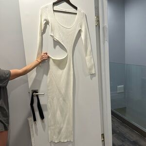 Meshki cut out dress